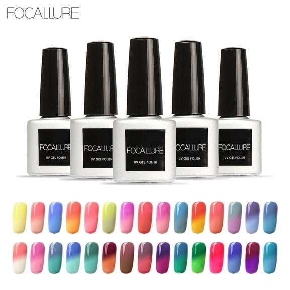 Ashosteey NailBond Brush On Nail Glue For Press On Nails, Acrylic Nails And False Nails, Clearance Temperature Change Nail Glue Gradient Phototherapy Nail Polish Glue Tool 8ml