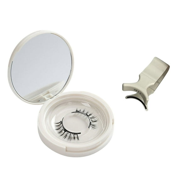 Ashosteey Natural Magnetic Eyelashes without Eyeliner Magnetic Lashes Natural Look Short Reusable Magnetic Eyelashes Kit with Applicator, Wispy False Eyelashes No Glue or Liner Needed