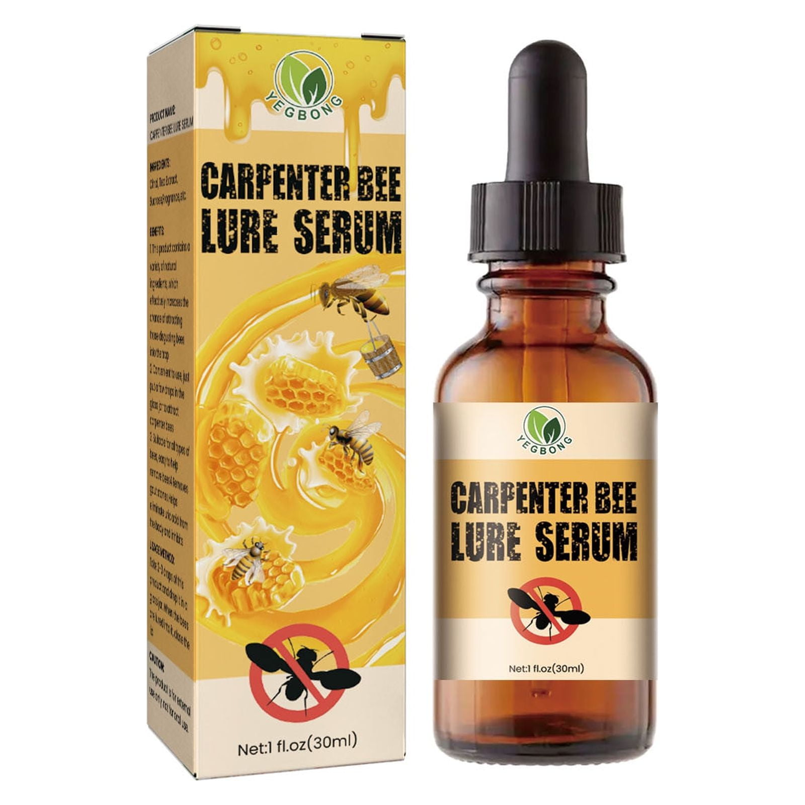 Ashosteey Natural Mason Bee Attractant, Mason Bee Lure Attractant for