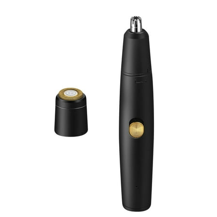 Ashosteey Nose & Eyebrow Hair Trimmer for Women Men,Electric Facial Hair Trimmer Kit Waterproof Nasal Trimmer Painless Nose Clippers Shaver for Easy Cleansing