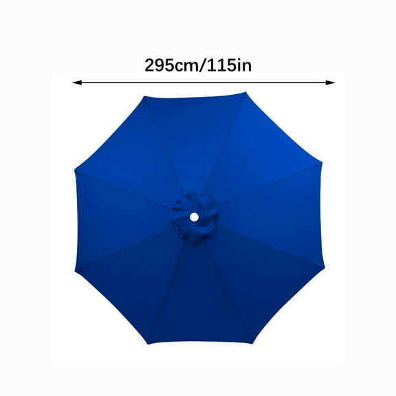 Ashosteey Patio Umbrella Replacement Canopy, Market Umbrella Top, Outdoor Table Umbrella Canopy for Ribs, Canopy Only,Outdoor Table Market Yard Umbrella Top for Outdoor Umbrella Canopy