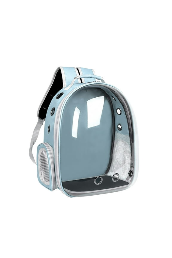 Pet Backpack Carrier with Harness Backpack Expandable Pet Bubble Backpack Airline Approved, Pet Travel Carrying Bag for Small Medium Cats Hiking and Outdoor Use