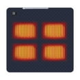 thumbnail image 1 of Ashosteey Portable Heated Seat Cushion,Heating Chair Pad,Memory Foam Heating Seat Pad for Outdoor Stadium Bleacher Camping, USB Port, Light & Portable - Office/Home Use Black, 1 of 6