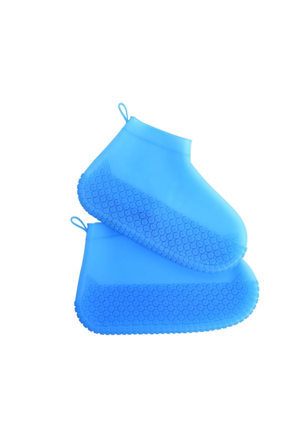 Rain Boot Waterproof Shoes Covers,Waterproof Sand Control Non-Slip Overshoes Covers Women Men Kids Outdoor Foldable,Reusable Rubber Sole