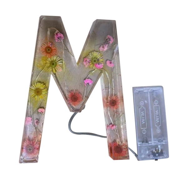 Ashosteey Resin Letter Tale Lamp,Light up Letters Sign Decorations,Letter Lights for Night Party Tabletop Decor Supplies,Letters Sign Night Light For Home Bar Party Wedding Birthday Decoration