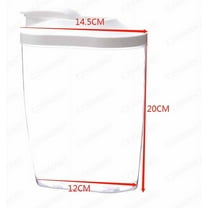 Ashosteey Rice Airtight Dry Food Storage Container Plastic Cereal Dispenser Storage Box Kitchen Food Grain Rice Container - Perfect for Rice Flour Baking Supplies Pet Dog Food Storage