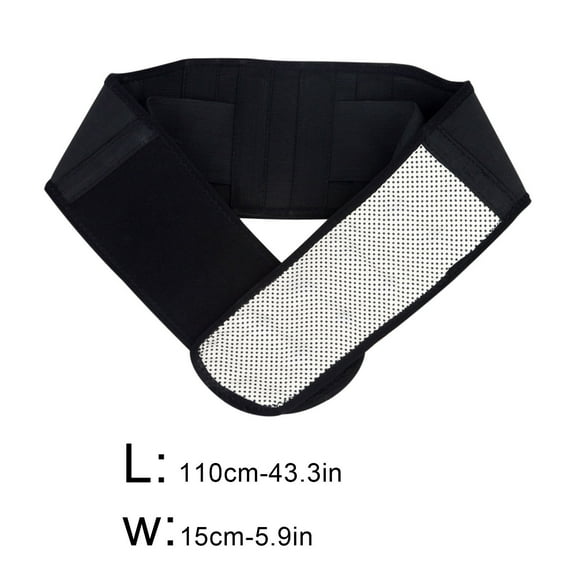 Ashosteey Self Heating Lower Back Brace for Men Women Magnetic Therapy Lumbar Support Belt,for Back Pain Relief, Portable Lower Back Massager Wearable Heating Pads Gifts for Women/Men