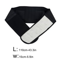 Ashosteey Self Heating Lower Back Brace for Men Women Magnetic Therapy Lumbar Support Belt,for Back Pain Relief, Portable Lower Back Massager Wearable Heating Pads Gifts for Women/Men