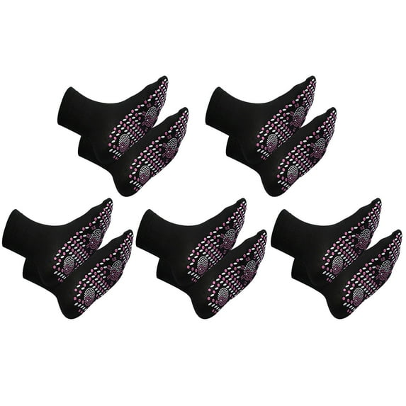 Ashosteey Self Heating Socks,Heated Socks,Health Sock, for Men and Women Outdoor,Cotton Heated Socks,Tourmaline Self-Heating Therapy Magnetic Socks Self-Heating Socks,Comfortable Winter Warm