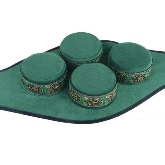 Ashosteey Smokeless Copper Moxa Box, Purifier Copper Tank Moxibustion Treatment Tool Portable Therapy Bag, Great for Waist Neck Knee Shoulder Back, Fabric Cover For Massage