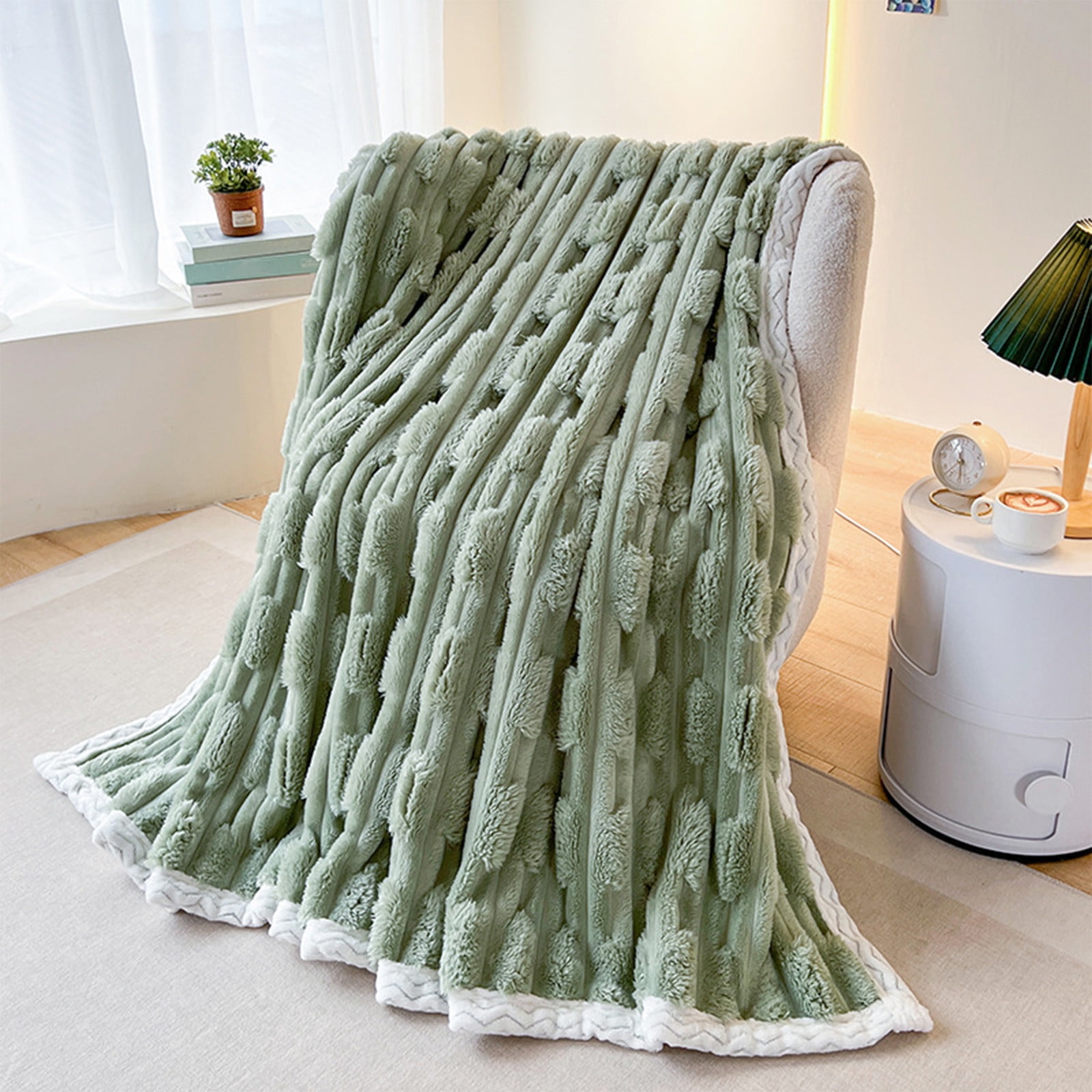 Ashosteey Soft Throw Blanket,Cozy Fuzzy Flannel Blanket,Premium Fleece