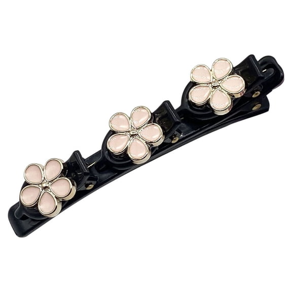 Ashosteey Sparkling Crystal Stone Braided Hair Clips,Easily Braided Hair Clips Hair Bands, Shiny Rhinestone Hair Clip, Chopped Hairpin ,Girls / Women Hair Accessories for Styling Sectioning