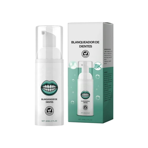 Ashosteey Teeth Whitening Mousse Foam Refreshing Breath Deep Cleaning Toothpaste,Fresh Breath,Ultra-fine Mousse Whitening Toothpaste Foam Oral Care,Toothpaste Mouthwash, for Travel Friendly