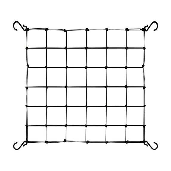 Ashosteey Trellis Netting,Grow Tent Trellis Netting,Heavy-Duty Elastic Plant Net with Steel Hooks, Grow Tent Net Flexible Elastic Trellis Netting for Grow Tents, Gardening, and Horticulture