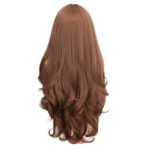 Ashosteey Wig Women's,Wig Heat Resistant Big Wavy Synthetic Wig for Women Wig Cap,Mixed Big Wave Synthetic Hair Long Wavy Curly Hair Wigs,Synthetic Heat Resistant Wigs