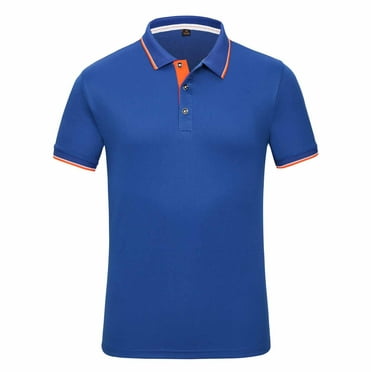 Ashosteey Women's Short Sleeve Polo Shirts Cotton Breathable Wicking Blouse Casual Loose Tees Summer Button Down Collared Tops