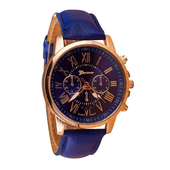 Ashosteey Womens Watches Clearance Sale Womens Sport Quartz Disc Multi-pointer Watch Blue Light Glass Belt Wristband Ladies Watches