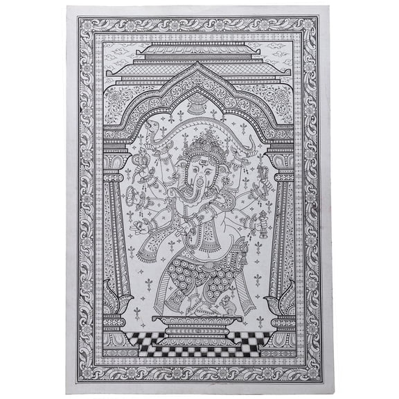 Ashtabhujadhari Dancing Ganesha