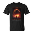 thumbnail image 1 of Ashtabula Ohio Total Solar Eclipse 2024 T-Shirt, April 8 Celestial Event Commemorative Tee, Path of Totality Graphic Shirt for Men, Women, and Kids, Astronomy Enthusiast Space , Size XL, Color Black, 1 of 3
