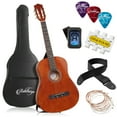 thumbnail image 1 of Ashthorpe 38-Inch Beginner Acoustic Guitar Starter Package, Brown, 1 of 7