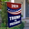 thumbnail image 1 of Ashton 12.5" x 18" Polyester Trump for President 2024 Garden Flag, Fade Resistant Durable, 1 of 3