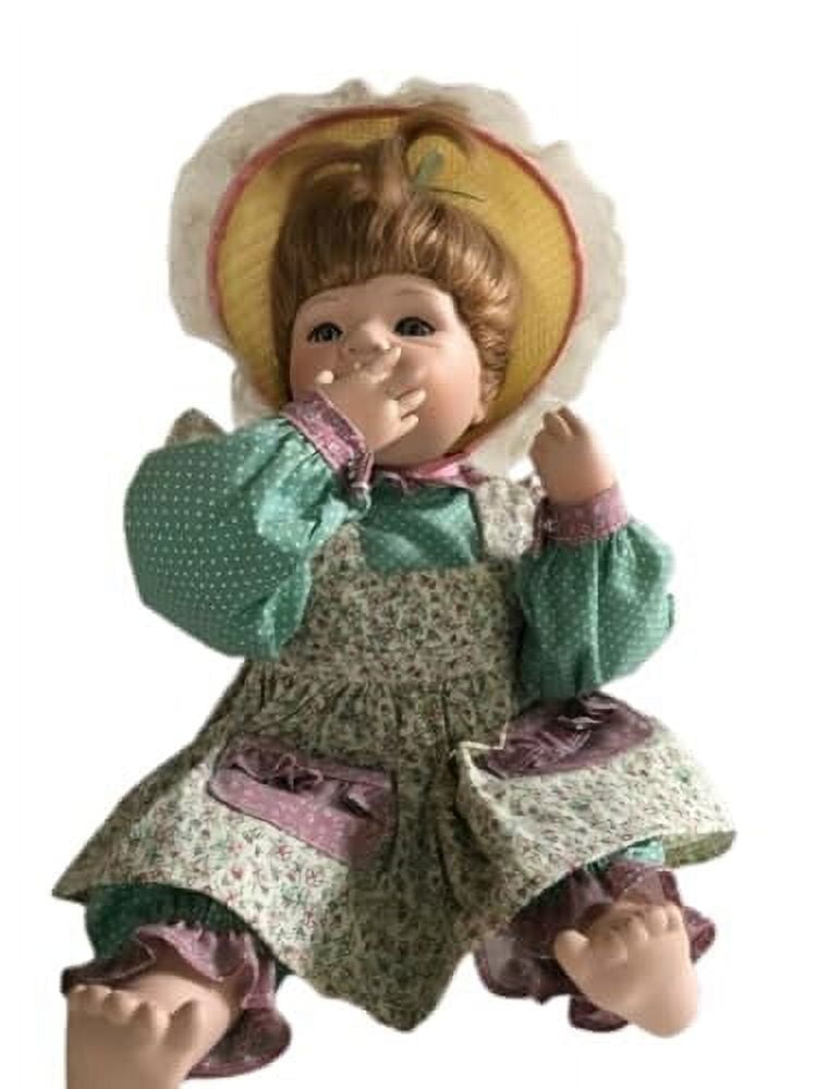 The Ashton-Drake Galleries Patchwork of Love Collection Warmth of The Hearth Baby Collectible Doll with Blanket Issue #1 Exquisite Details by Collectible Doll Artist Julie Good-Kuriger 12-Inches