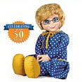 thumbnail image 1 of The Ashton - Drake Galleries Soft & Huggable Mrs. Beasley Poseable Vinyl Talking Doll 11 Phrases from Family Affair Characterized by Actress Cheryl Ladd 20-inches, 1 of 4