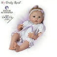 thumbnail image 1 of The Ashton-Drake Galleries So Truly Real® Chloe's Look Of Love Touch Activated Lifelike Baby Girl Doll Weighted Fully Poseable with Soft RealTouch® Vinyl Skin by Artist Linda Murray 22-Inches, 1 of 5