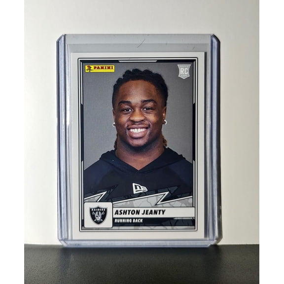 Ashton Jeanty Rookie 2025 Panini NFL #74 Sticker Card Las Vegas Raiders