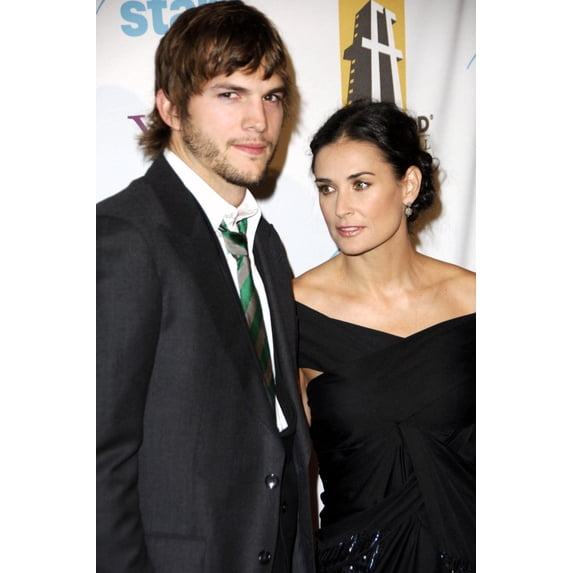 Ashton Kutcher Demi Moore At Arrivals For Hollywood Film Festival 10Th Annual Hollywood Awards The Beverly Hilton