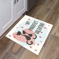 thumbnail image 1 of Ashton My Purrfect Valentine in-door out-door Decorative Door Mat, 1 of 4
