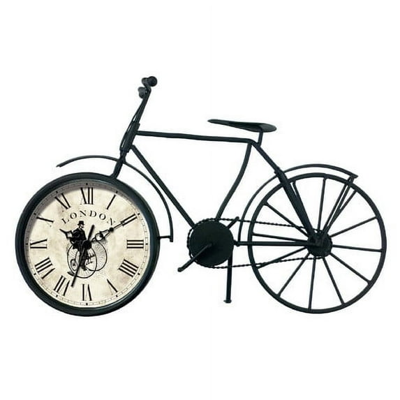 Ashton Sutton Vintage Bicycle Quartz Mantel Clock