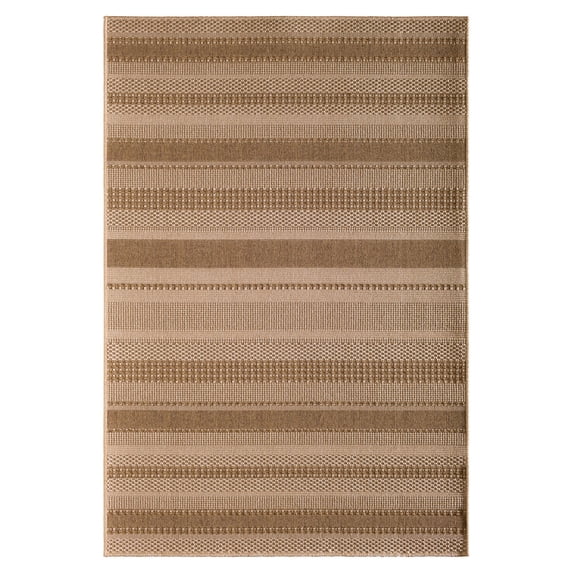 Ashton Woods Stripes Woven Area Rug, 9' x 7'