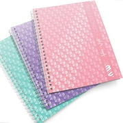 Ashton and Wright A5 Concept Pads Notebook - 200 Pages - 80gsm - Pastel Set of 3