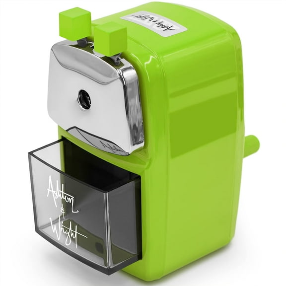 Ashton and Wright - Mechanical Desktop Pencil Sharpener - Lime Green