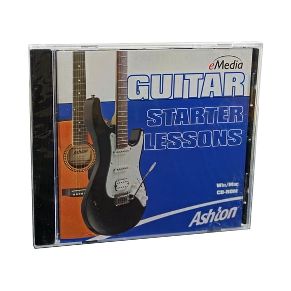 Ashton's Beginner Guitar Lessons - CDRom Software to Quickly Learn to Play Guitar