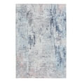 thumbnail image 1 of Ashton woods Shilynns 7'10" x 9'10" Blue Abstract Polyester Indoor Area Rug, 1 of 7
