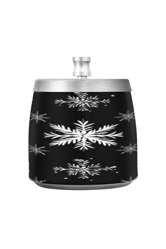 Ashtray Home Ashtrays Cigar Ashtray Smokeless Ashtray Fashionable and Durable Christmas Style Snowflakes