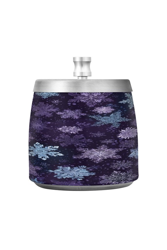 Ashtray Home Ashtrays Cigar Ashtray Smokeless Ashtray Fashionable and Durable Cute Snowflakes