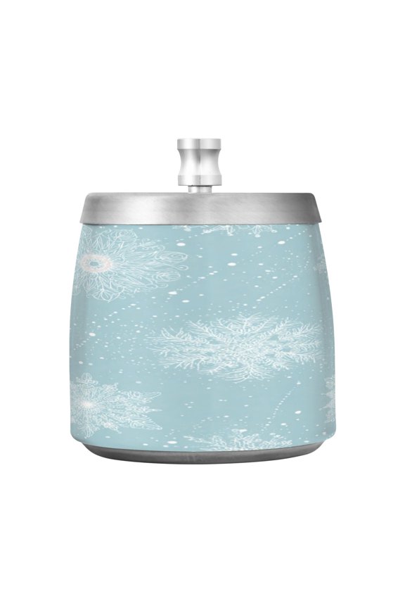 Ashtray Home Ashtrays Cigar Ashtray Smokeless Ashtray Fashionable and Durable Delicate Snowflakes