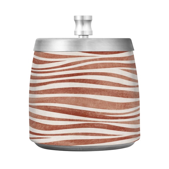 Ashtray Home Ashtrays Cigar Ashtray Smokeless Ashtray Fashionable and Durable Sand Dunes Earthy Stripes