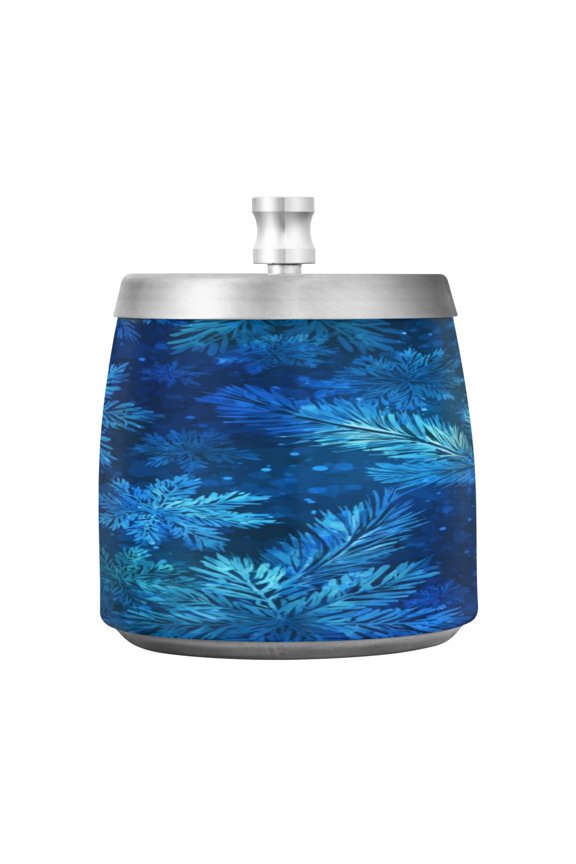 Ashtray Home Ashtrays Cigar Ashtray Smokeless Ashtray Fashionable and Durable Warm Snowflakes