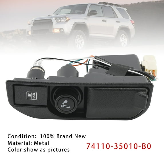Ashtray Lighter Kit 74110-35010-B0 For Toyota 4Runner 2003-2009