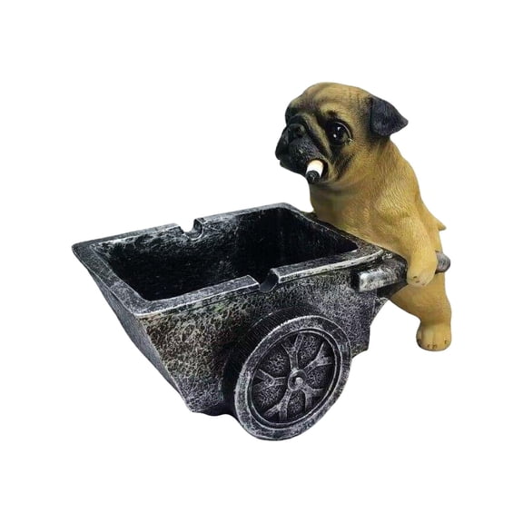 Ashtray Personality Trend Fly Ash Home Living Room Cute and Interesting Decoration for A Hardworking Dog