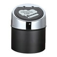thumbnail image 1 of Ashtray Stainless Steel Windproof Ashtray Storm Ashtray Garden Terrace Balcony Large Metal Tabletop Ashtray For Outdoor And Indoor Use, 1 of 6