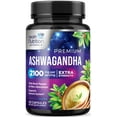 thumbnail image 1 of Ashwagandha Supplements, 2100mg Ashwagandha Capsule for Women & Men, Natural Antioxidant Support, Ashwa Root Extract, Extra Strength Calm Support with Black Pepper, Vegan & Gluten Free - 120 Capsules, 1 of 11