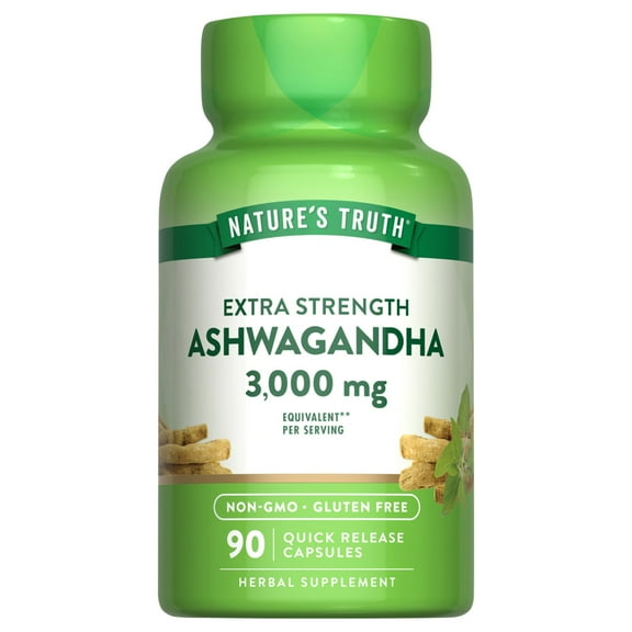 Natures Truth Ashwagandha 3000mg 90 Capsules