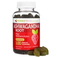 thumbnail image 1 of Ashwagandha Gummies for Men and Women - Strongest 1,500mg Formula (100 Gummies) 3% Withanolides Cortisol Blocker for Stress Relief, Calming, and Relaxation from Herbatech Supplements, 1 of 3