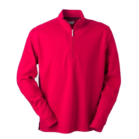 Ashworth 4747C Jacket Men's Micro Brushed Half-Zip