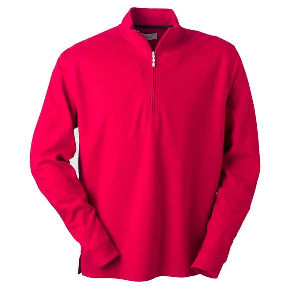 Ashworth 4747C Jacket Men's Micro Brushed Half-Zip